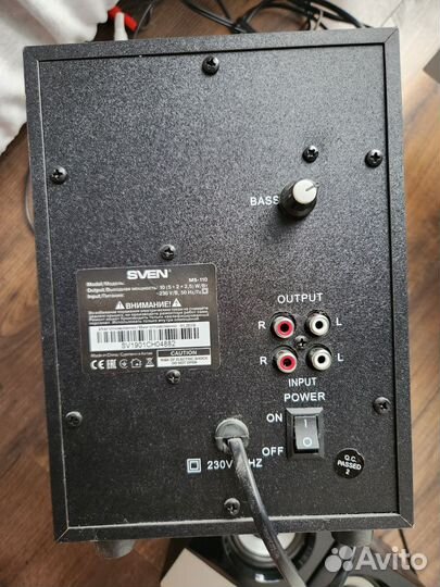 Колонки и сабвуфер Sven ms-110