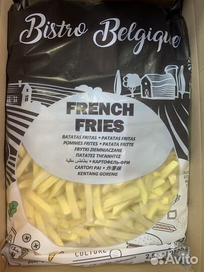 Картофель фри замороженный