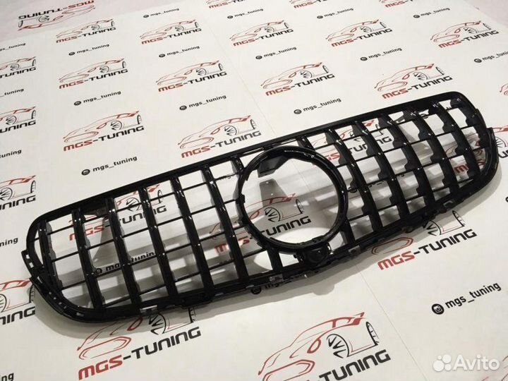 Решетка Mercedes GLC X253 Без звезды
