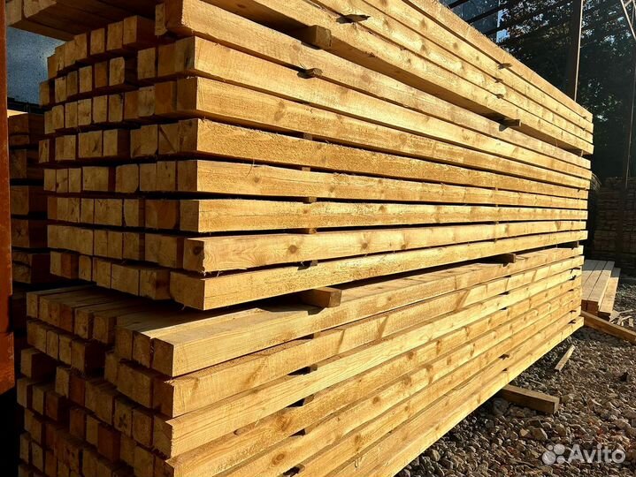 Доска обрезная 25х150х6000мм от производителя