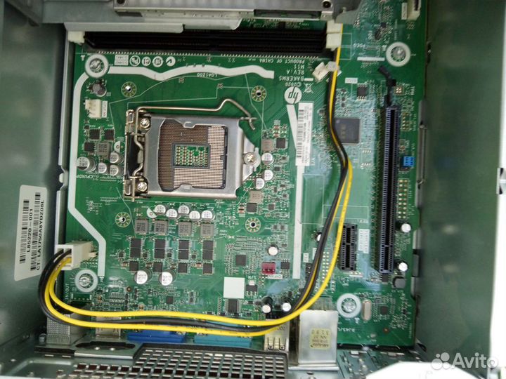 Корпус+блок питания+ мат плата