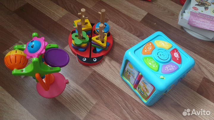 Развивающие игрушки от 1 года пакетом