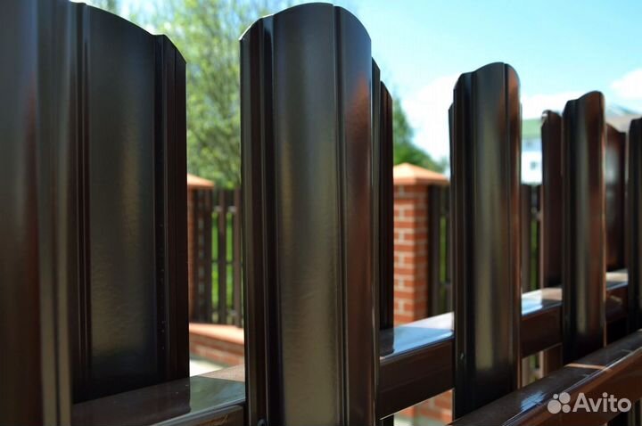 Штакетник для забора Европланка RAL 8017