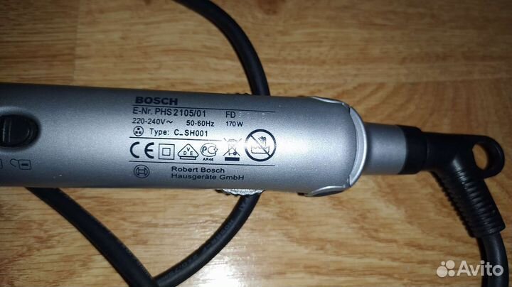 Выпрямитель для волос Bosch PHS 2105