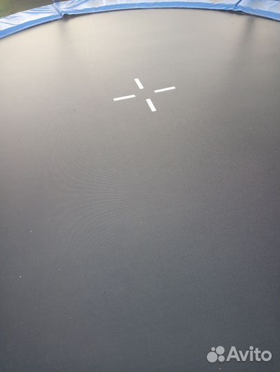 Батут с сеткой уличный