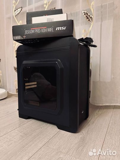 Компьютер без видеокарты: Ryzen 5 5600x, 16GB, SSD