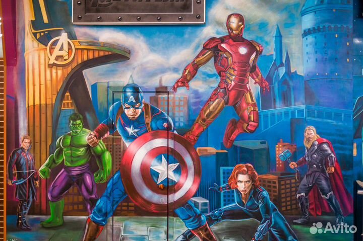 Художественная роспись, граффити оформление