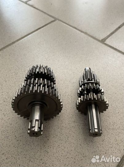 Валы кпп с шестернями 50-125см3 139FMB, 147FMD, 15
