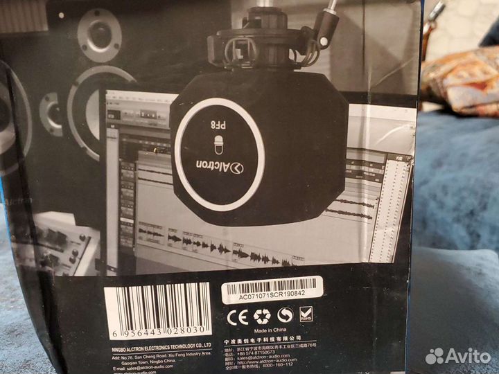 Поп фильтр для микрофона Alctronius PF8