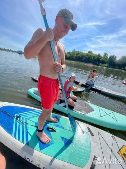 Аренда-прокат сап борда/прогулки с инструктором