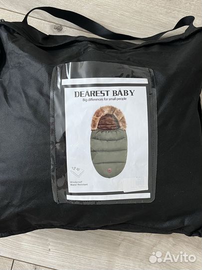 Зимний конверт в коляску