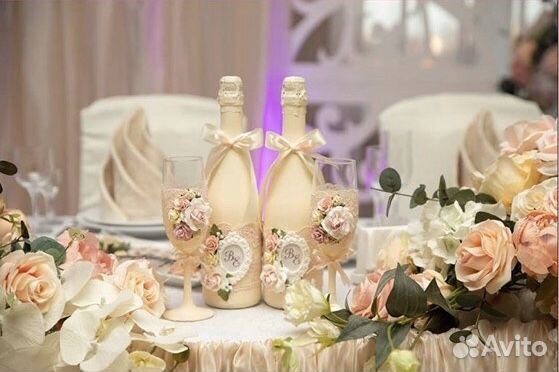 Оформление свадебных наборов