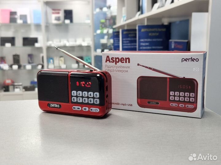 Радиоприемник Perfeo Aspen новый