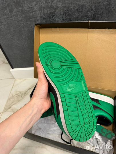 Jordan 1 low green оригинал