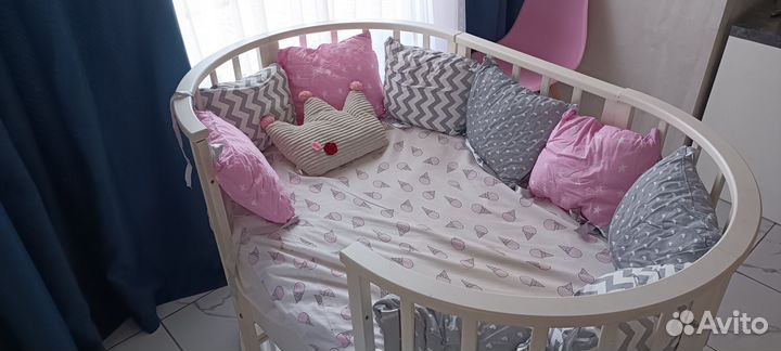 Детская кроватка трансформер 7 в 1