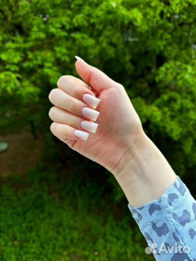 Маникюр с покрытием гель лак