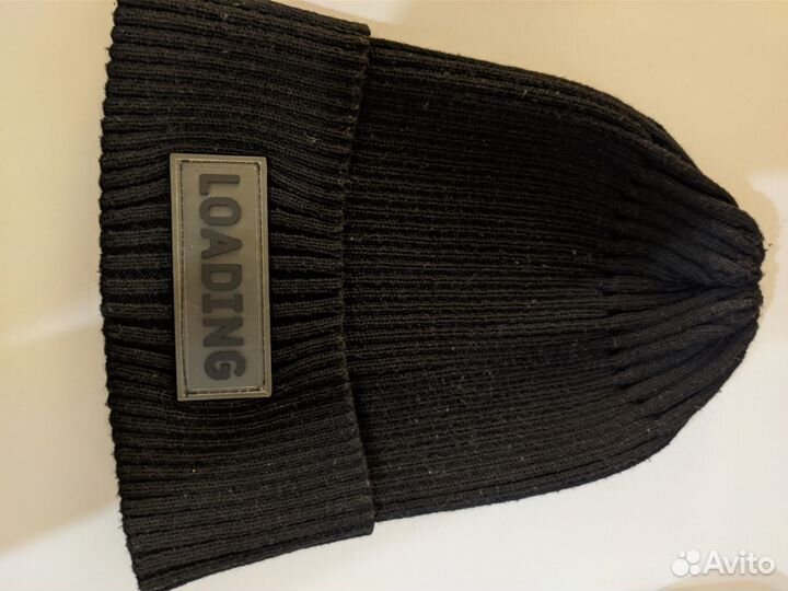 Шапка зимняя для мальчика 50-52