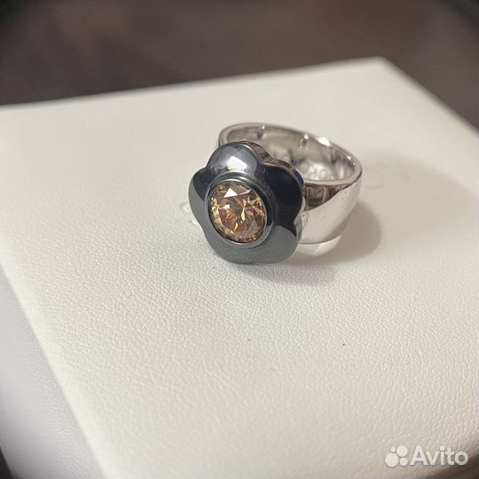 Кольцо серебряное 17