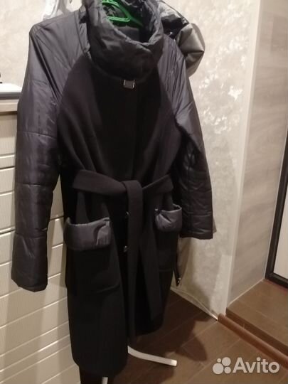 Пальто женское демисезонное 46