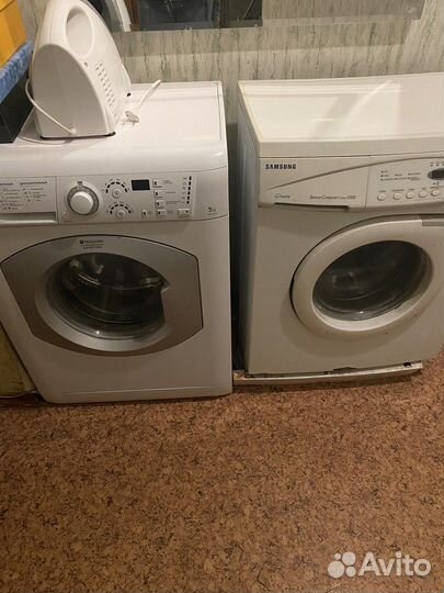 Стиральная машина и надувной бассейн