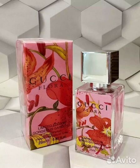 Gucci Flora gorgeous gardenia парфюм женский Гуччи