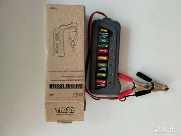 Тестер автомобильного акб