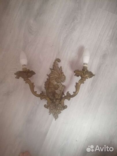 Люстра и бра старинные