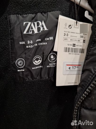 Жилетка детская zara 98