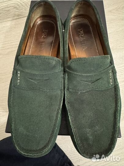 Мокасины мужские prada