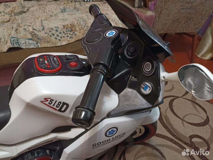 Детский мотоцикл на аккумуляторе бу