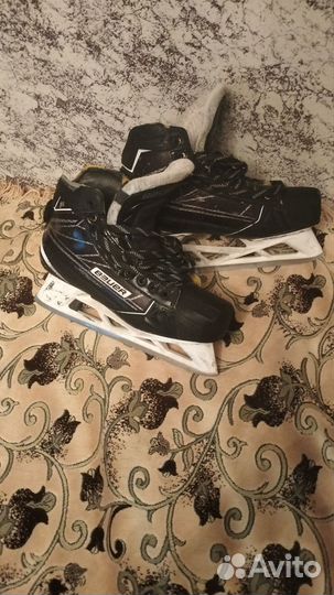 Хоккейные коньки bauer supreme s1 (вратарские )