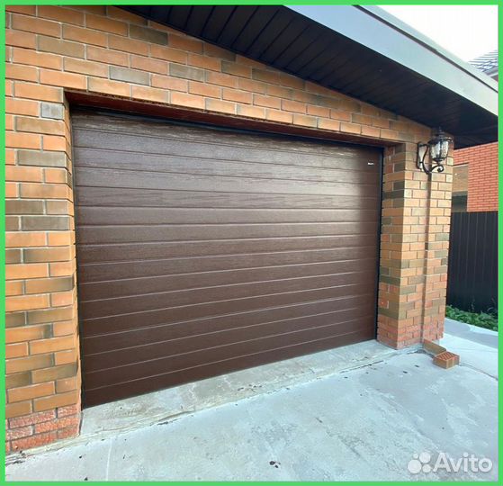 Автоматические гаражные секционные ворота
