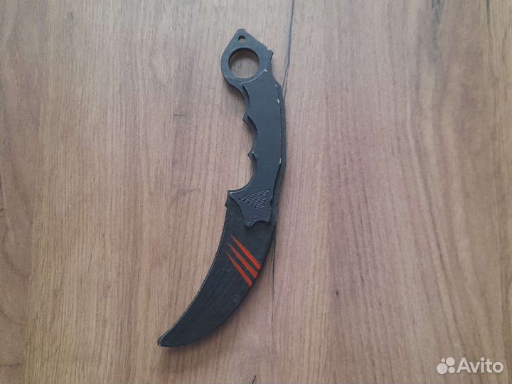 Деревянный нож керамбит