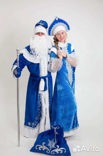 Дед Мороз и Снегурочка на дом и по видео