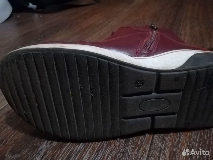 Ботинки ортопедические детские 38р