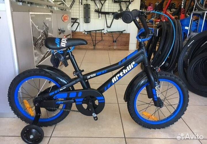 Детский четырехколесный велосипед 12