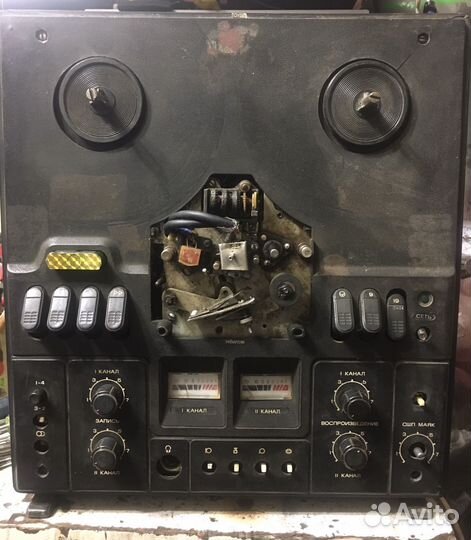 Катушечный магнитофон нота 203 1