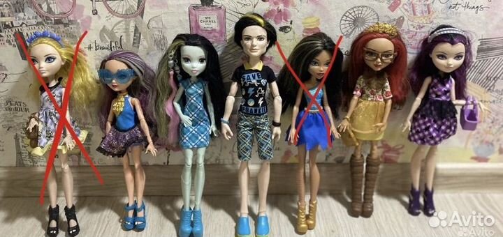 Куклы Monster High и Ever After High