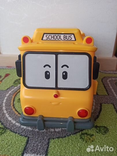 Автобус-кейс Робокар Поли Скулби