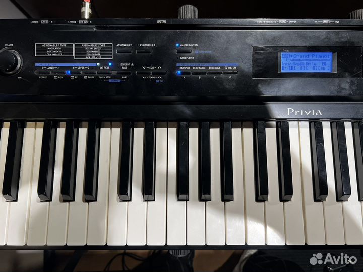 Цифровое пианино casio privia