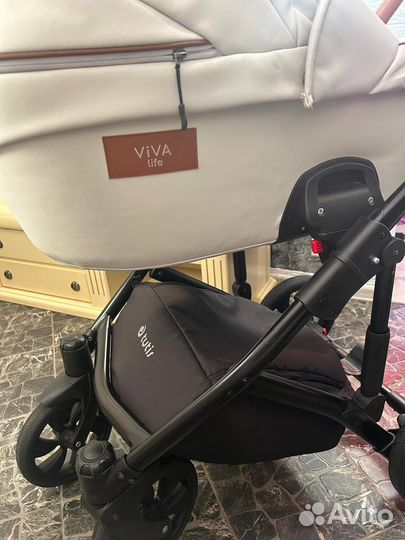 Коляска 3в1 Tutis Viva Leather Luxury