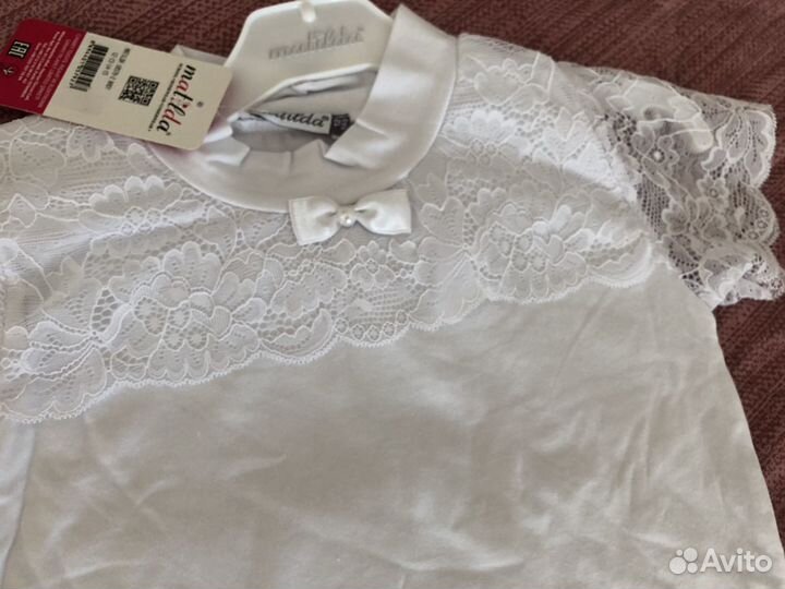 Новая блузка-боди для девочек Турция