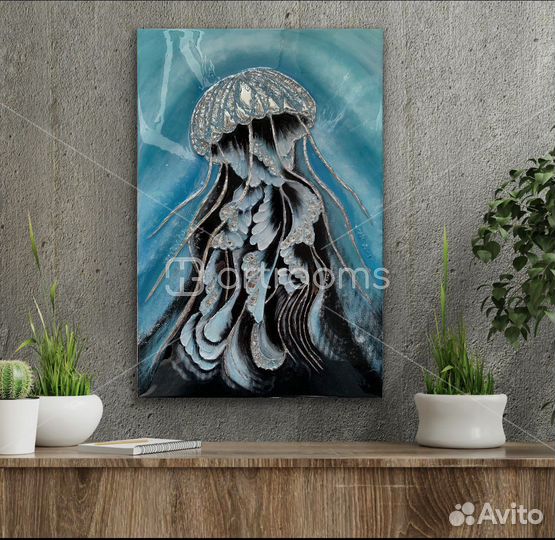 Картина медуза