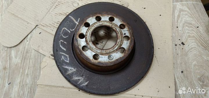 Диск тормозной задний Volkswagen Touran 2 (2010-20