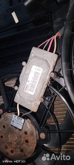 Радиатор охлаждения на volkswagen touareg