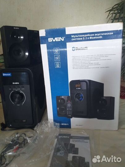 Мультимедийная акустическая система2.1с Bluetooth