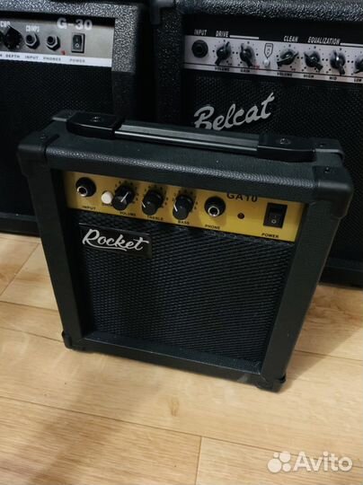 Электрогитара + Комбоусилитель (полный комплект)