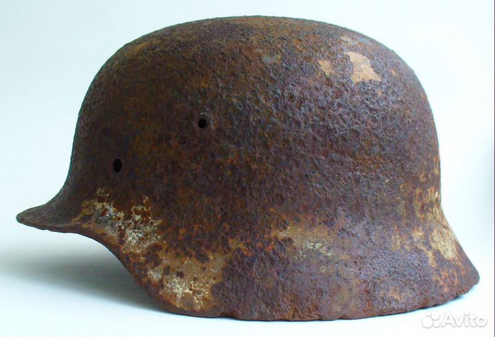 Каска немецкая М 40 ВОВ Оригинал Копанина