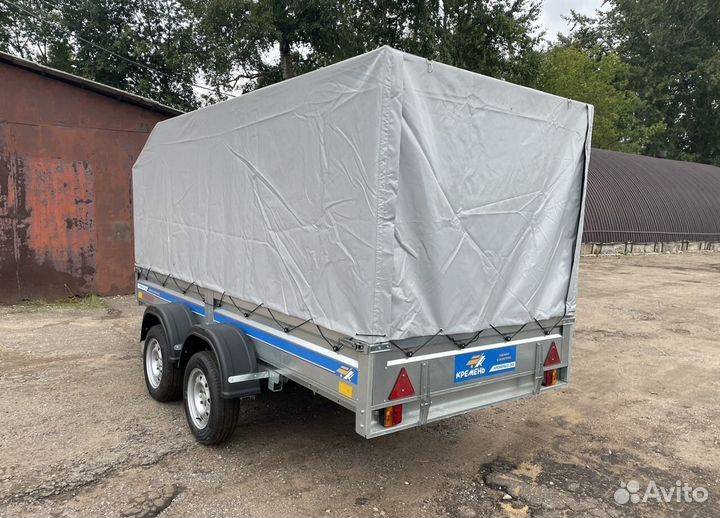 Прицеп двухосный 3,5х1,56х1,5