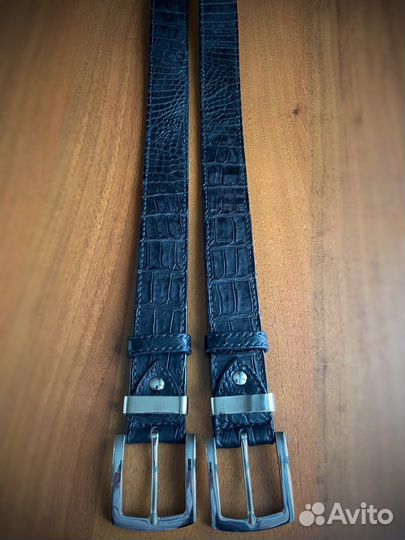 Ремень мужской кожа крокодила